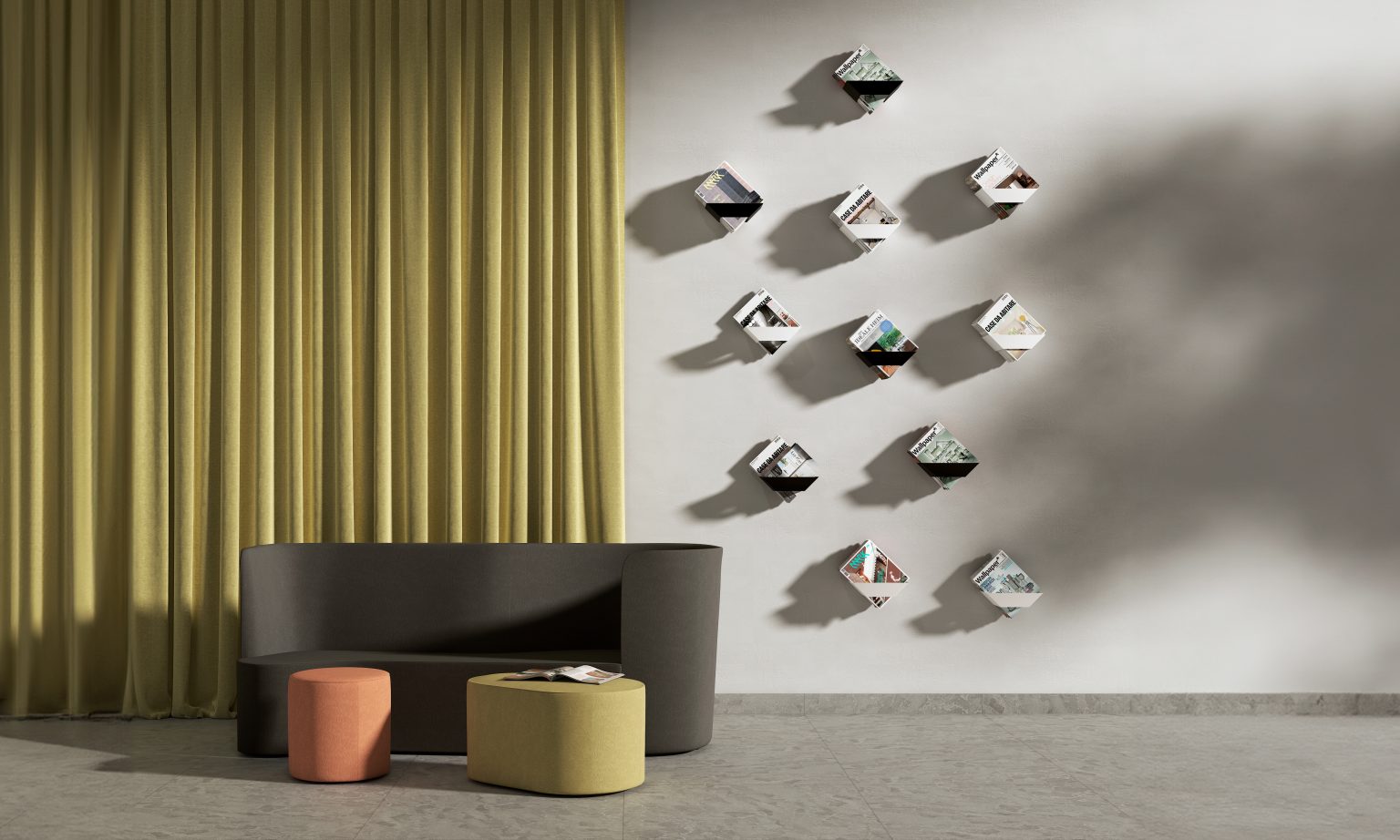 koku. Singular shelves designed for your books or magazines