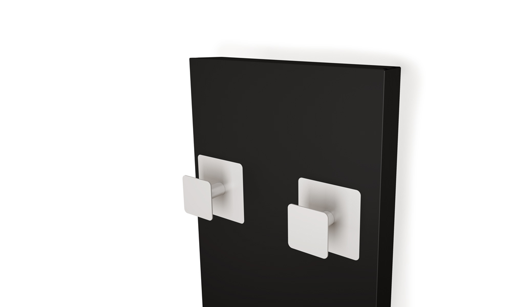 Magnetic Point. Attractive wall hooks, the range of colours and shapes