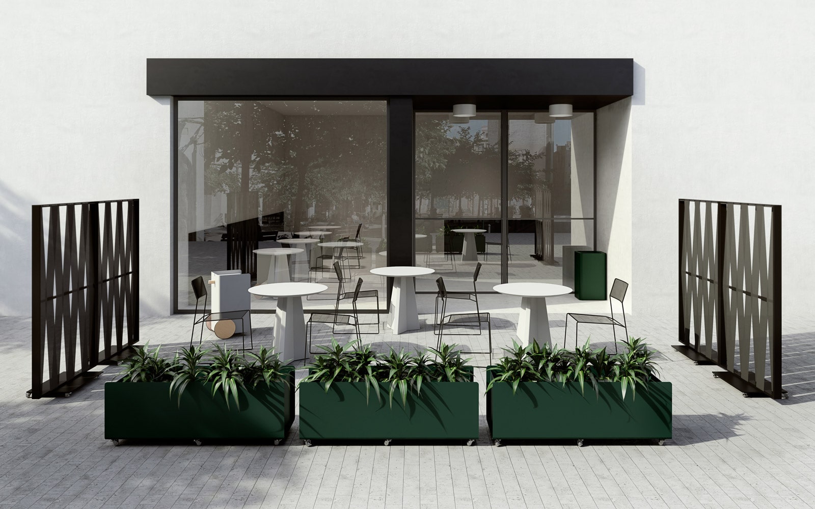 terraza systemtronic. muebles de diseño