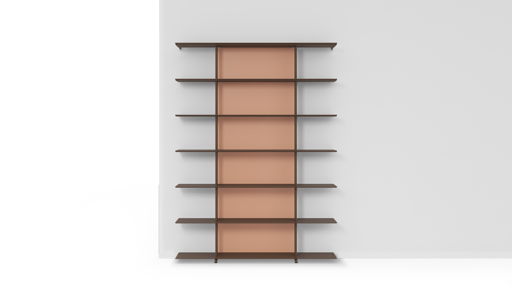 1600 Wall Shelves. Sistema de estanterías modulares.