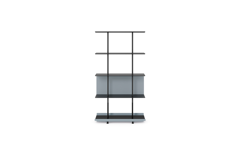 800 Freestanding Shelves. Sistema de estanterías modulares.