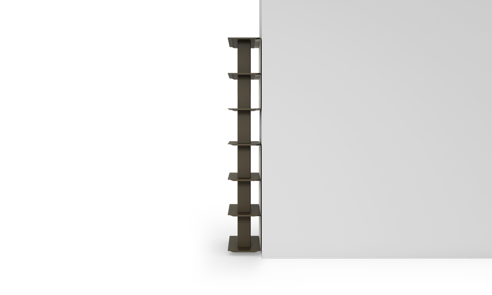 800 Wall Shelves. Sistema de estanterías modulares.