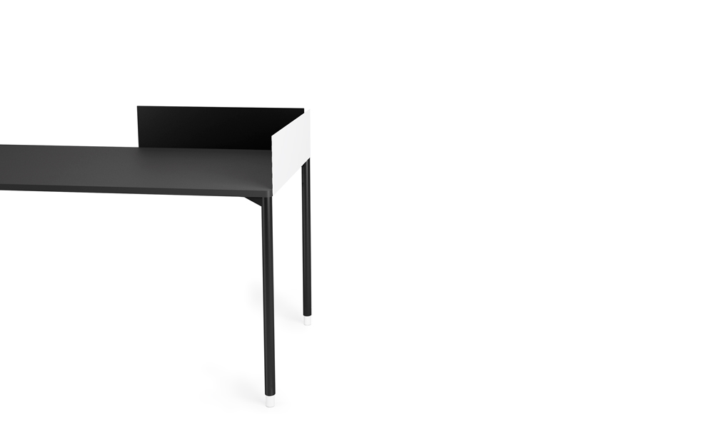 Foork. El diseño de estas mesas permite combinar colores.